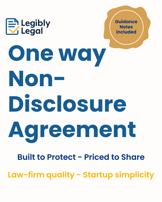 One way Non-Disclosure Agreement