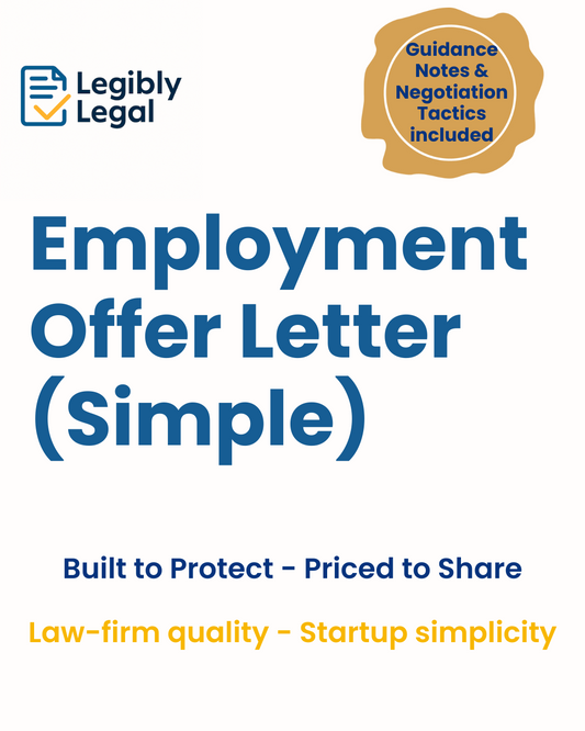 Employment Offer letter (Simple)