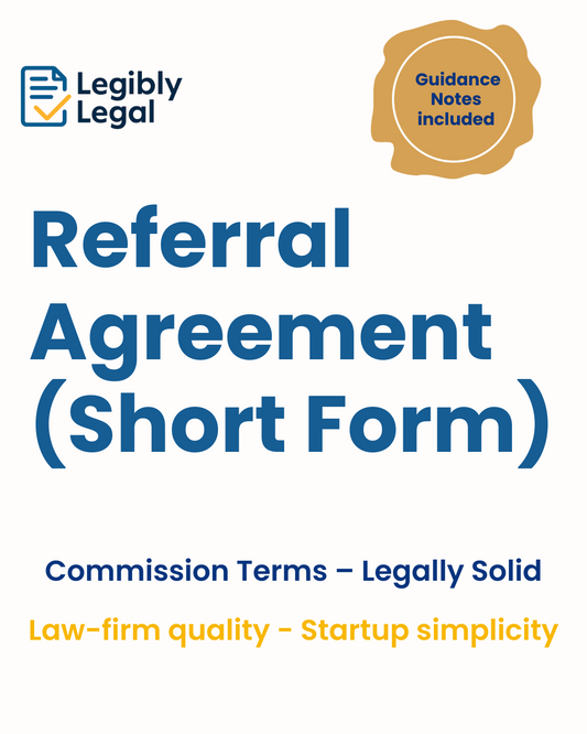 Referral Agreement (Short Form)