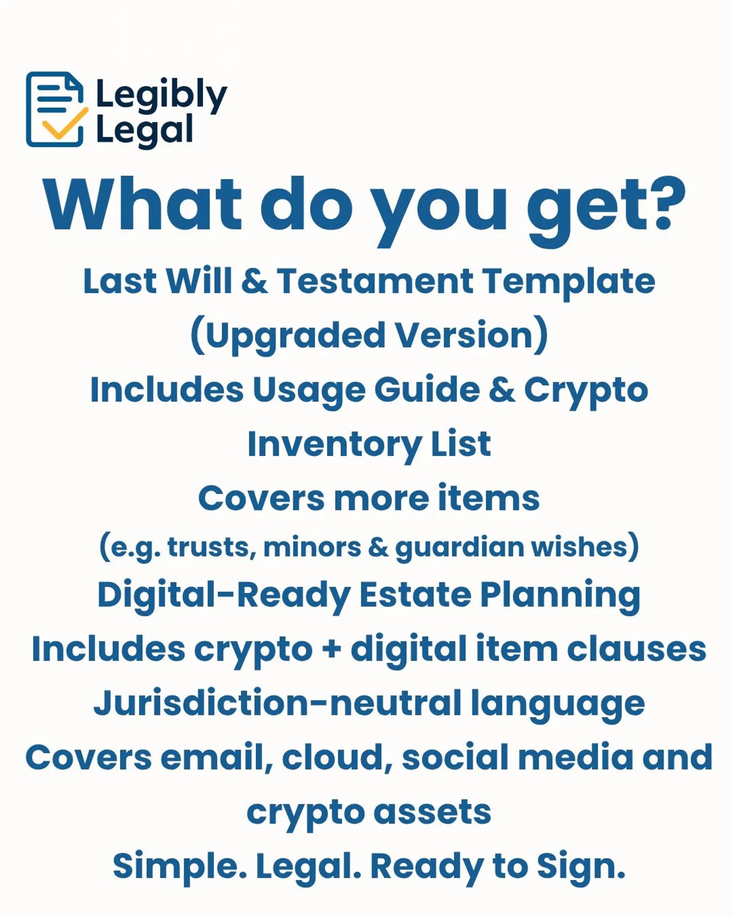 Last Will & Testament (Upgraded Version)